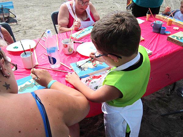 Creative Bloc will be on hand for painting fun!