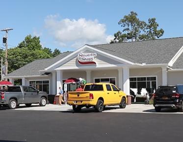 Exterior view of store