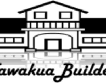 An illustration of a multi- storied building over the title Nawakua Builders