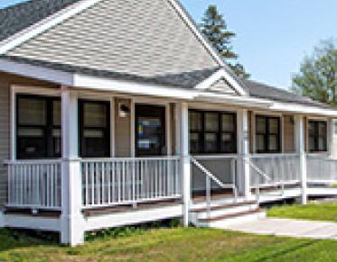 exterior of the Au Sable Forks Health Center
