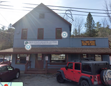 Exterior of the health center in keene