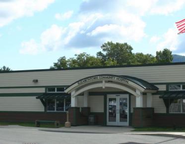 Entry way of the health center