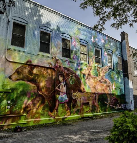 Bears mural