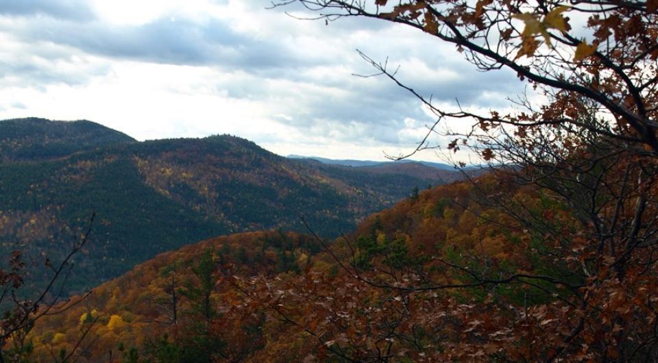 Fall is a great time for hiking and adds color to the views.
