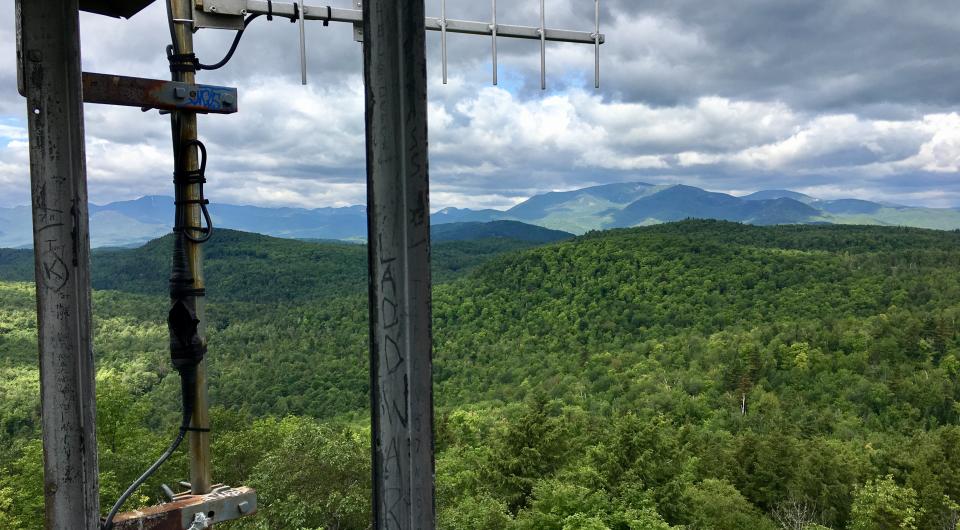 Belfry is an easy hike to wonderful fire tower views.