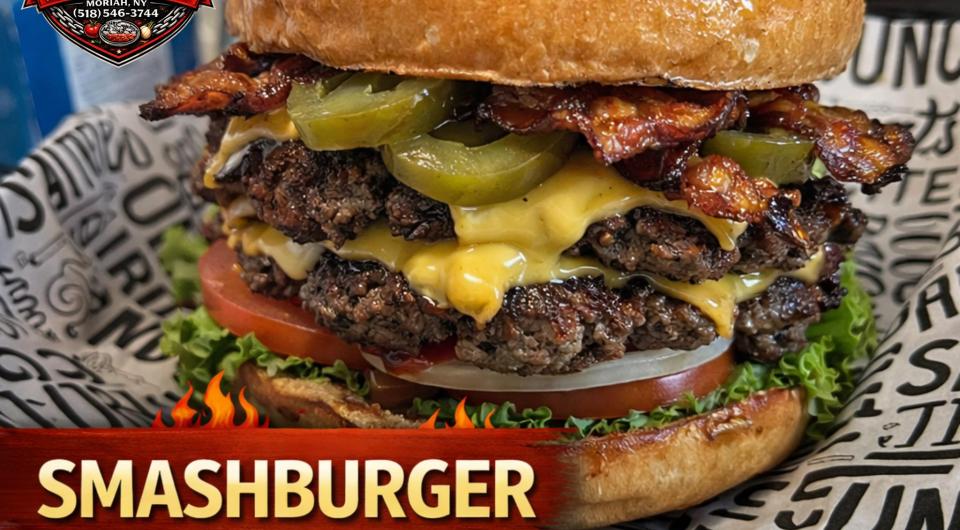 Boyea's Smashburger with lettuce