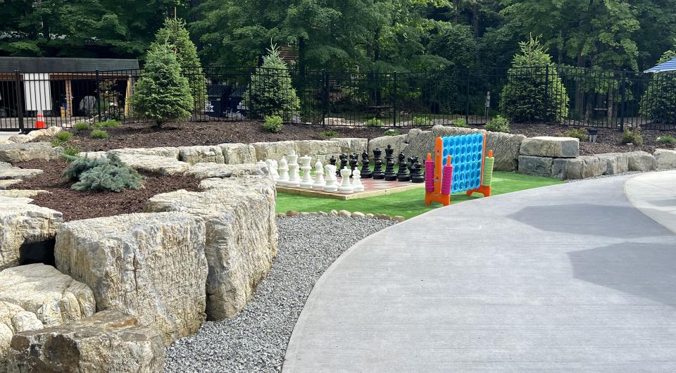 Giant chess board