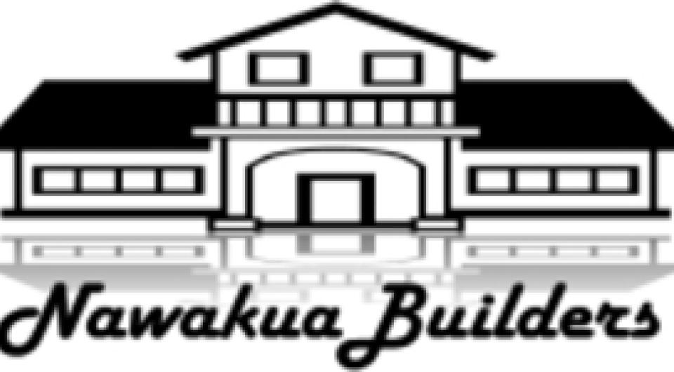 An illustration of a multi- storied building over the title Nawakua Builders