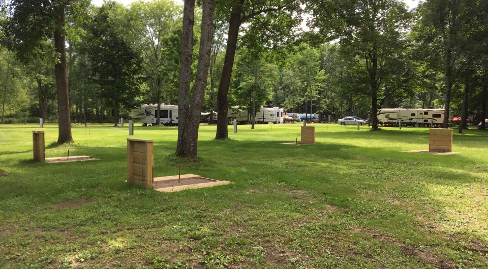 view of campground