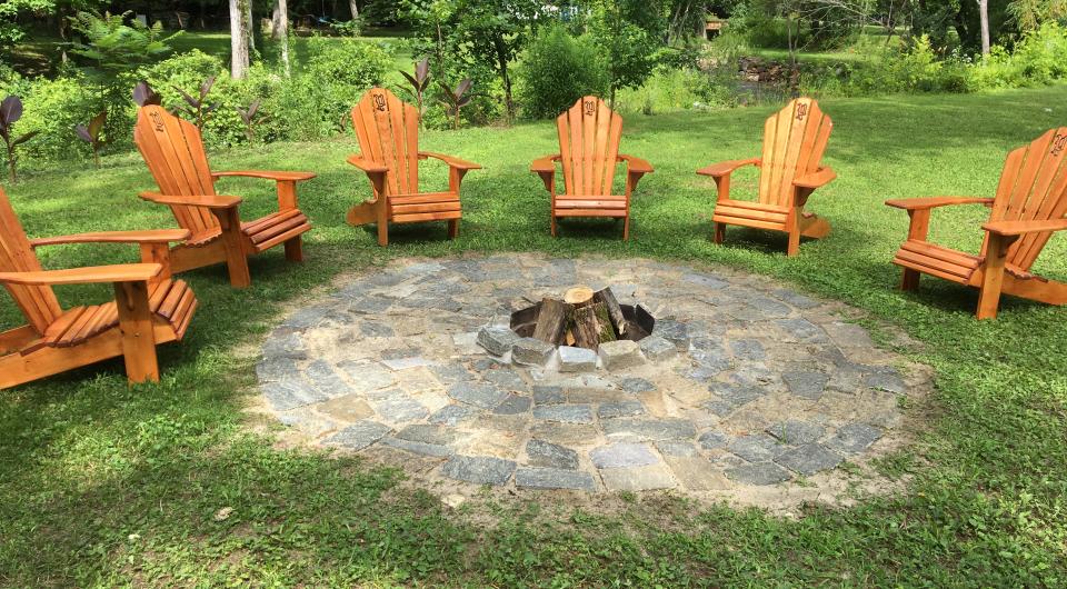 firepit and Adk chairs