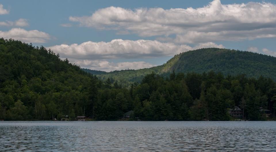 Eagle Lake has views of the mountains.