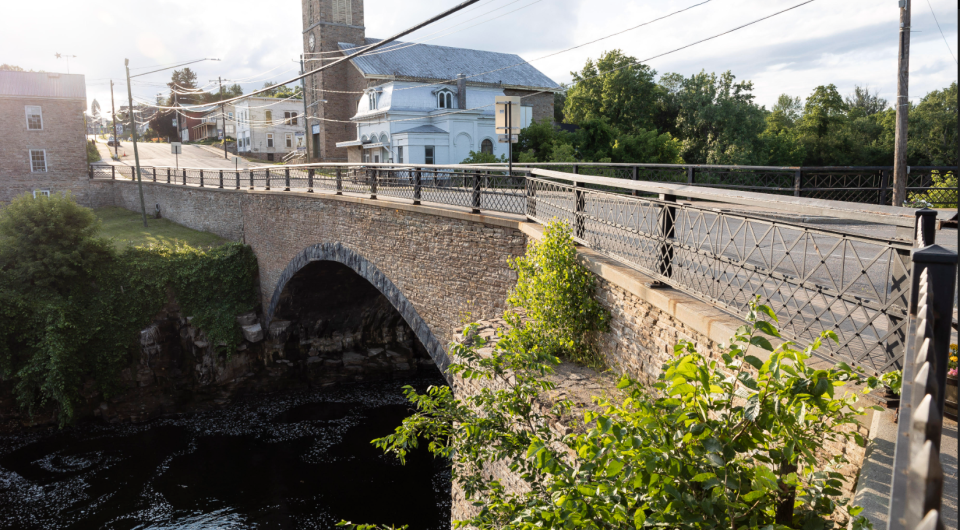 The Bridge of Keeseville.