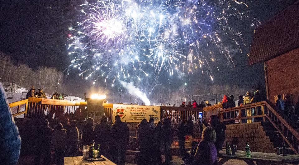 Fireworks at Titus during the ESWG.