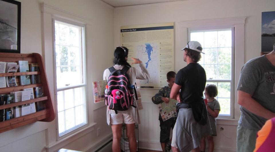  now visitors center.