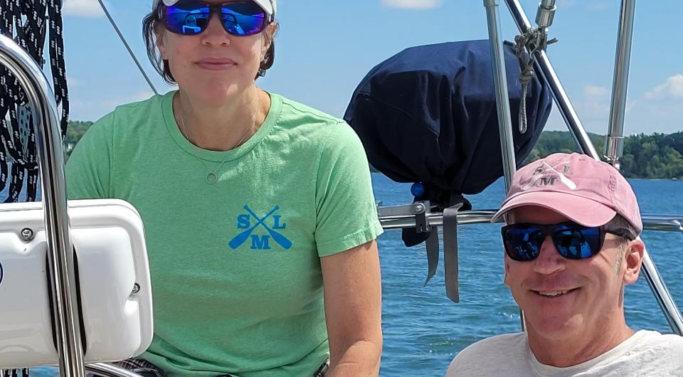 People sailing
