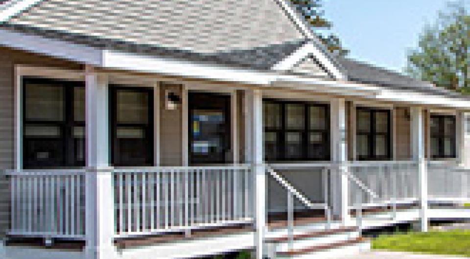 exterior of the Au Sable Forks Health Center