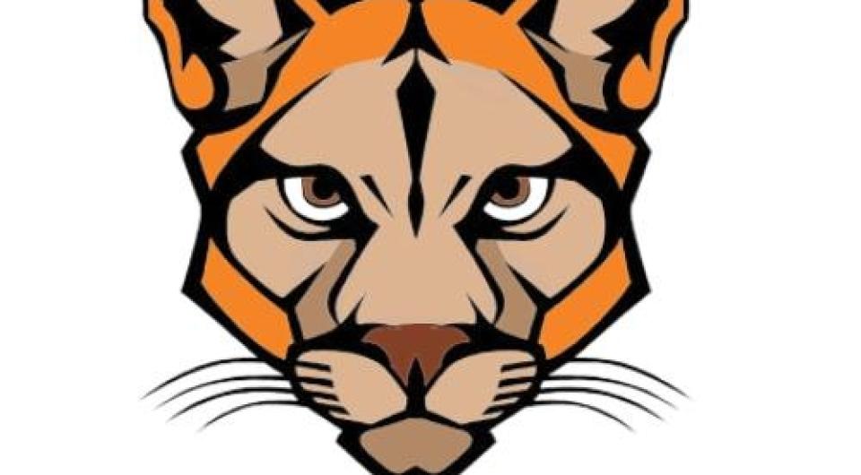 The Clinton Community College panther mascot