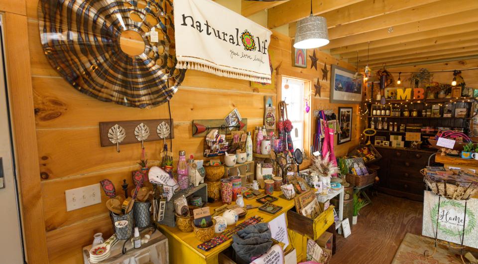 Colorful decor items