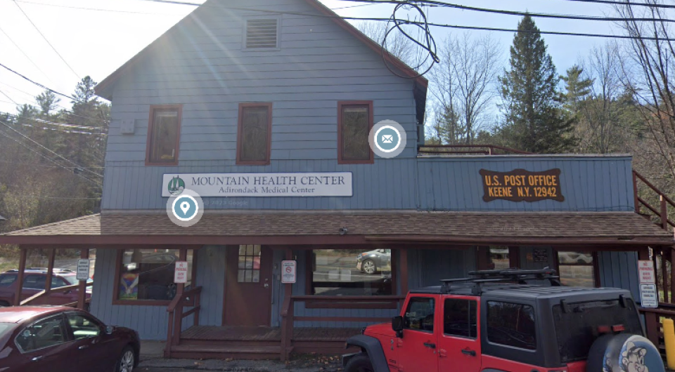 Exterior of the health center in keene
