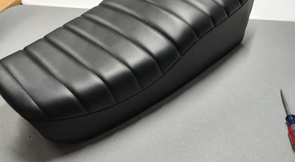 A custom seat cover.