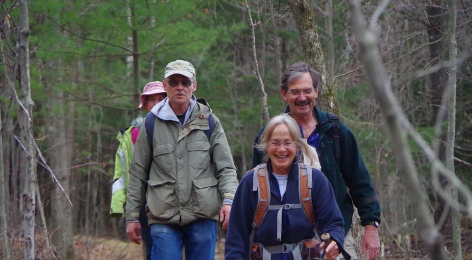 people hiking