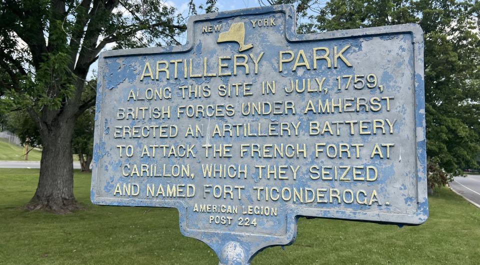 sign at Artillery Park