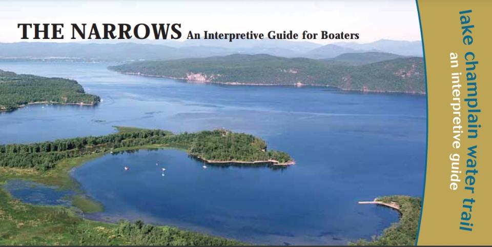 Front cover of The Narrows brochure