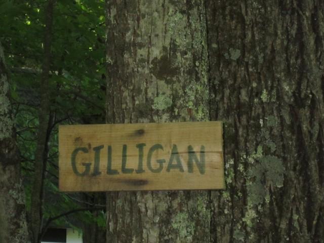 Gilligan trail sign