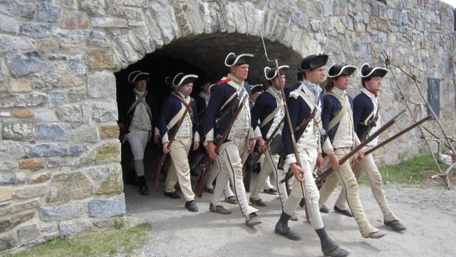 Demonstration at Fort Ticonderoga