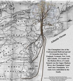 The Champlain Line of the Underground Railroad