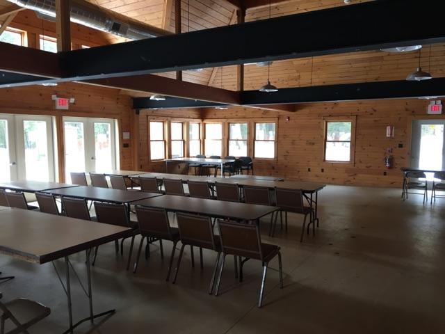 The Lodge interior. Photo courtesy of Justin Drinkwine, Parks & Rec Manager, town of Willsboro