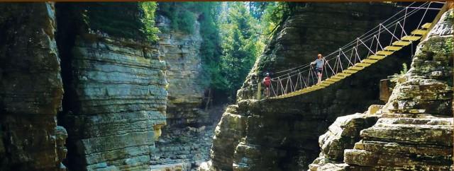 The Adventure Trail. Photo courtesy of Ausable Chasm.