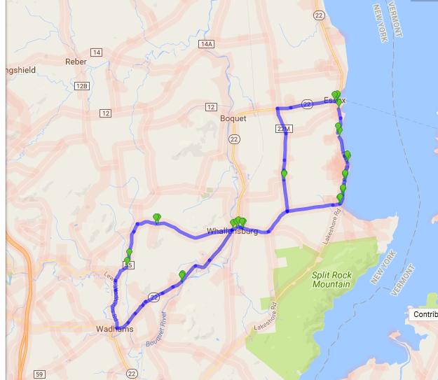 Cycling loop map