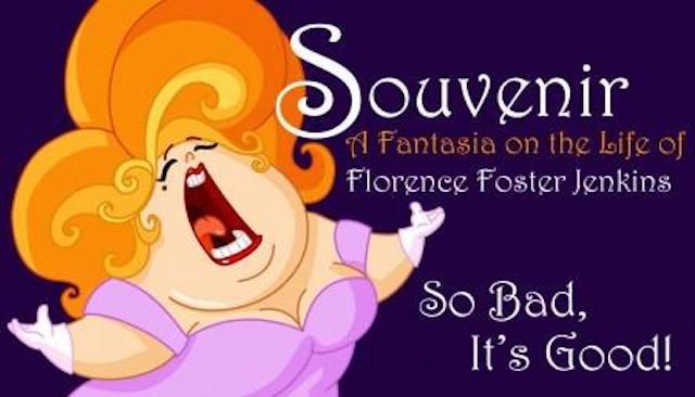 "Souvenir: A Fantasia on the Life of Florence Foster Jenkins," will be the second show of the season.