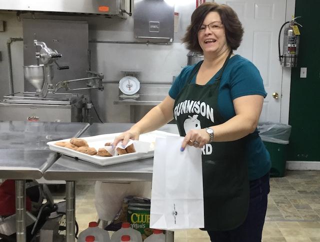 Gunnison's is famous for their apple cider donuts. Did we opt for the cinnamon-sugar dusting? Of course. We'd be fools not to.