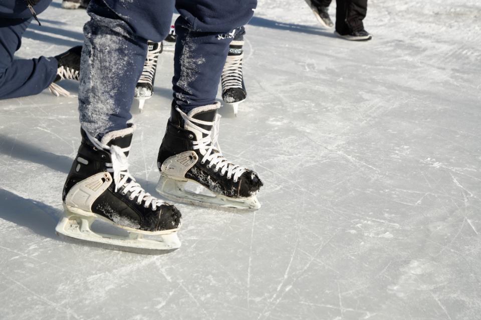 An ice skate