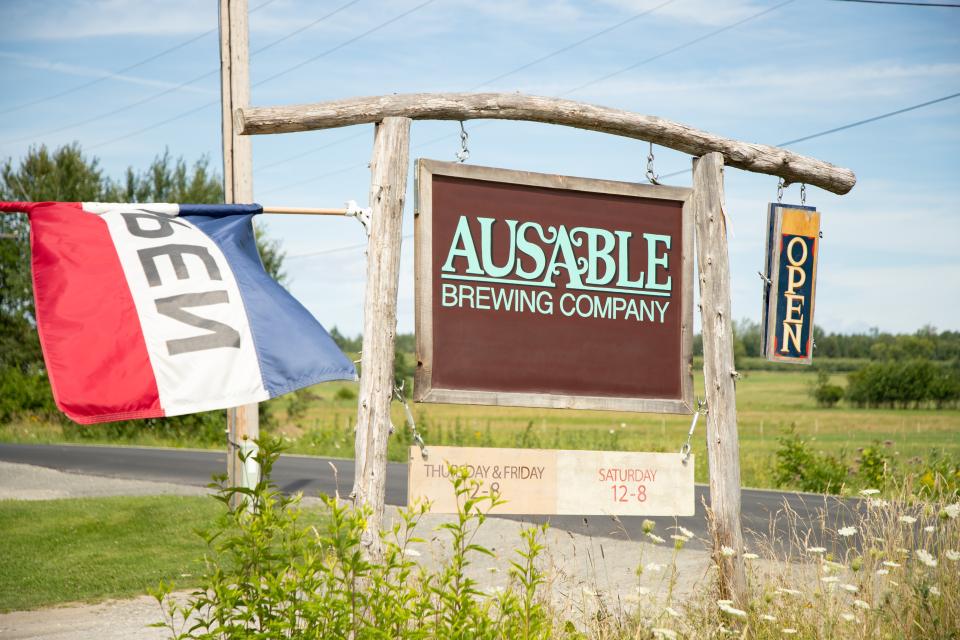 Sign of Ausable Brewery