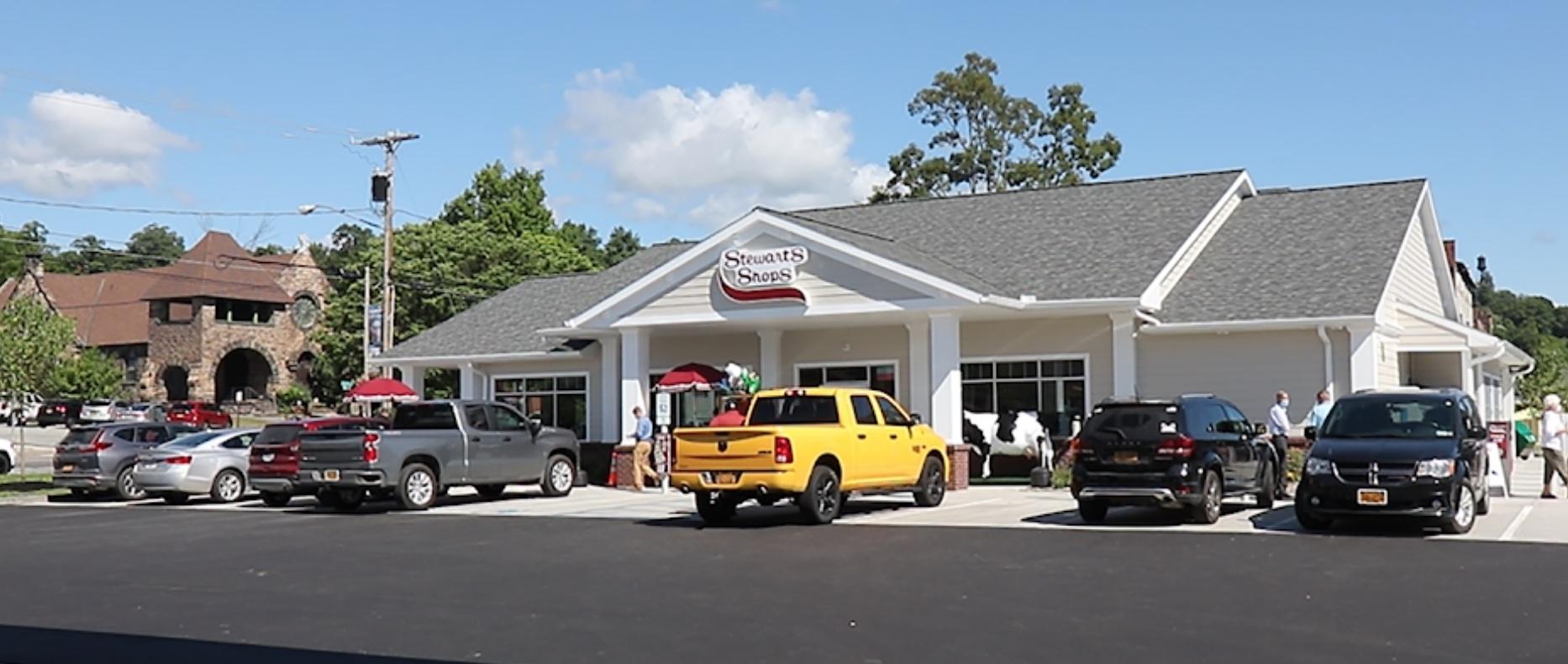 Exterior view of store