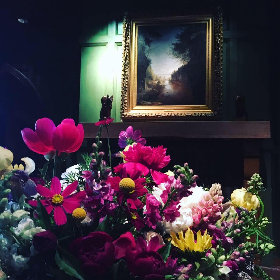 Dark and moody bouquet