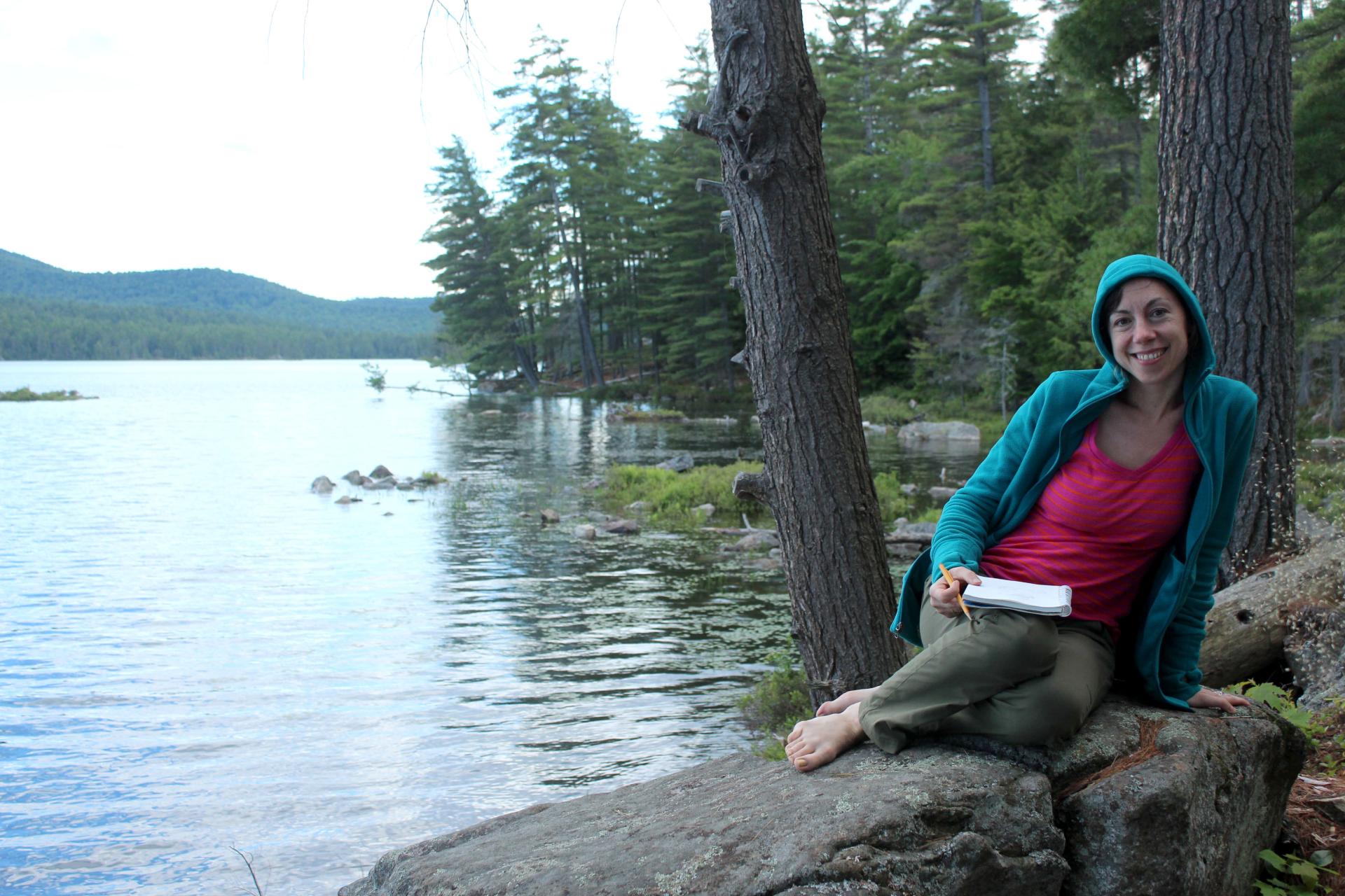 There are many beautiful backcountry camping sites available.