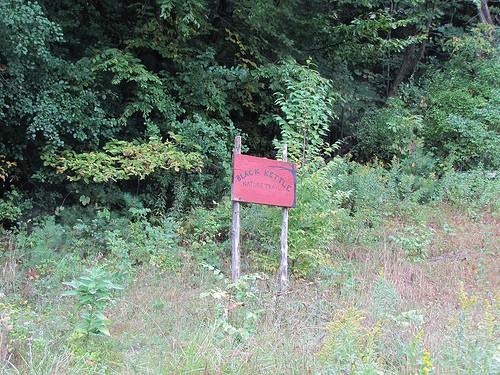 Black Kettle Farm Nature Trail is a pretty hike with a great view from a rocky cliff.