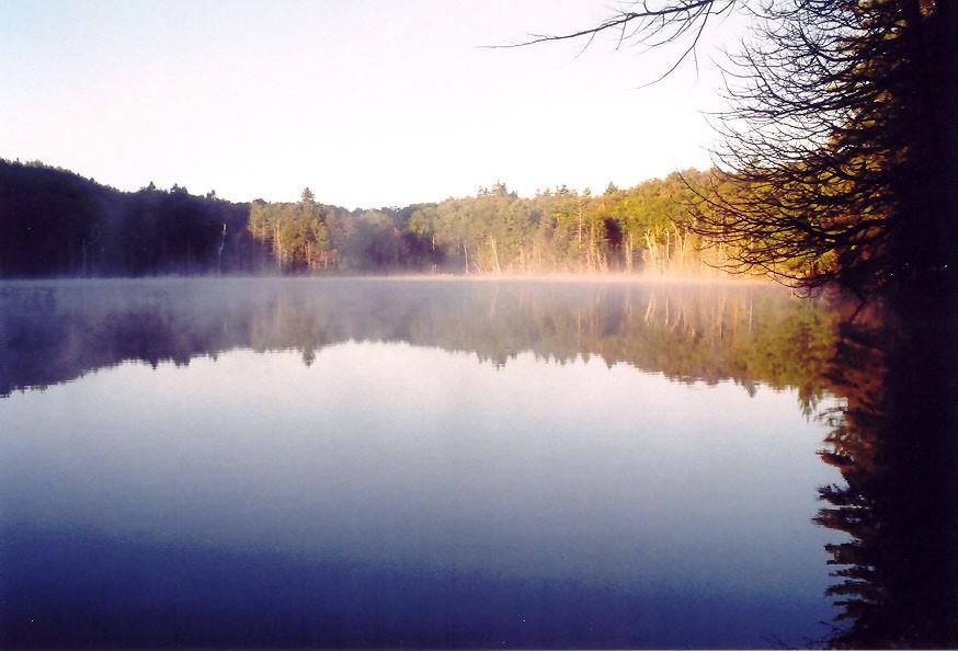 Grizzle Ocean is a lovely backcountry pond.