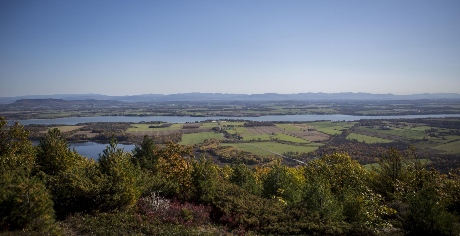 Beautiful views from a rare vantage point from Peak Hill.