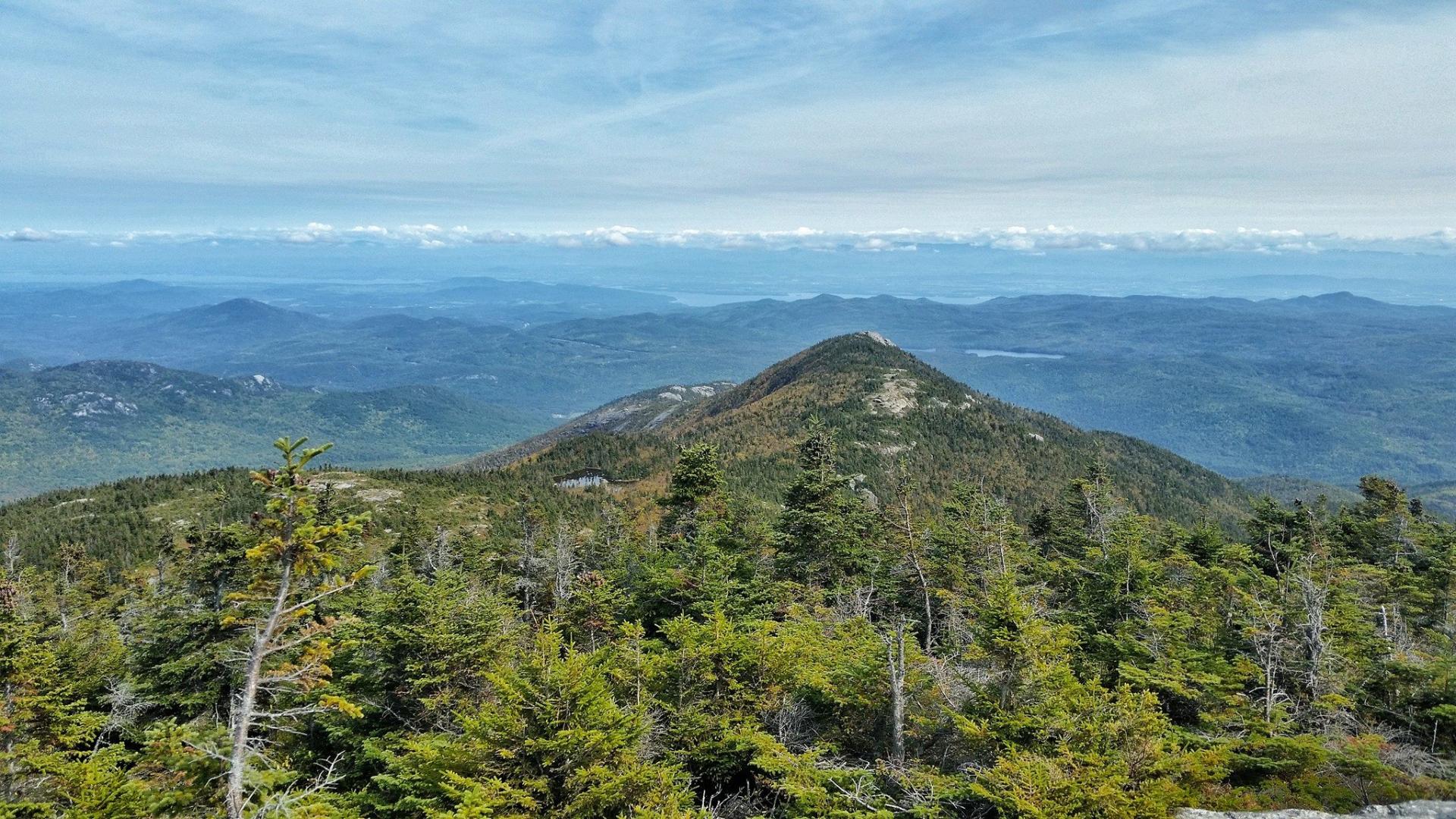 View from a tall mountain