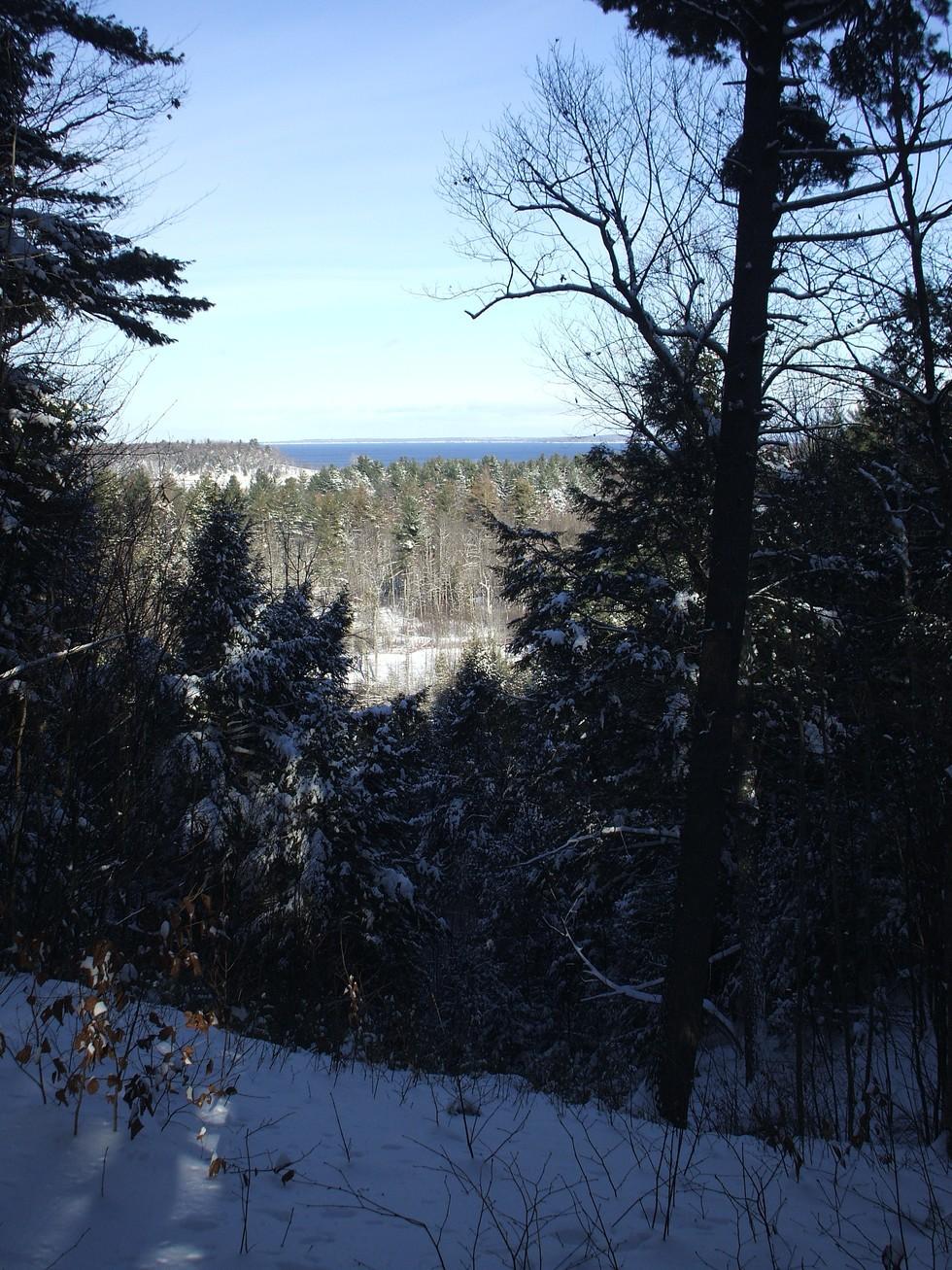 A variety of back country trails for skiing or snowhoeing.