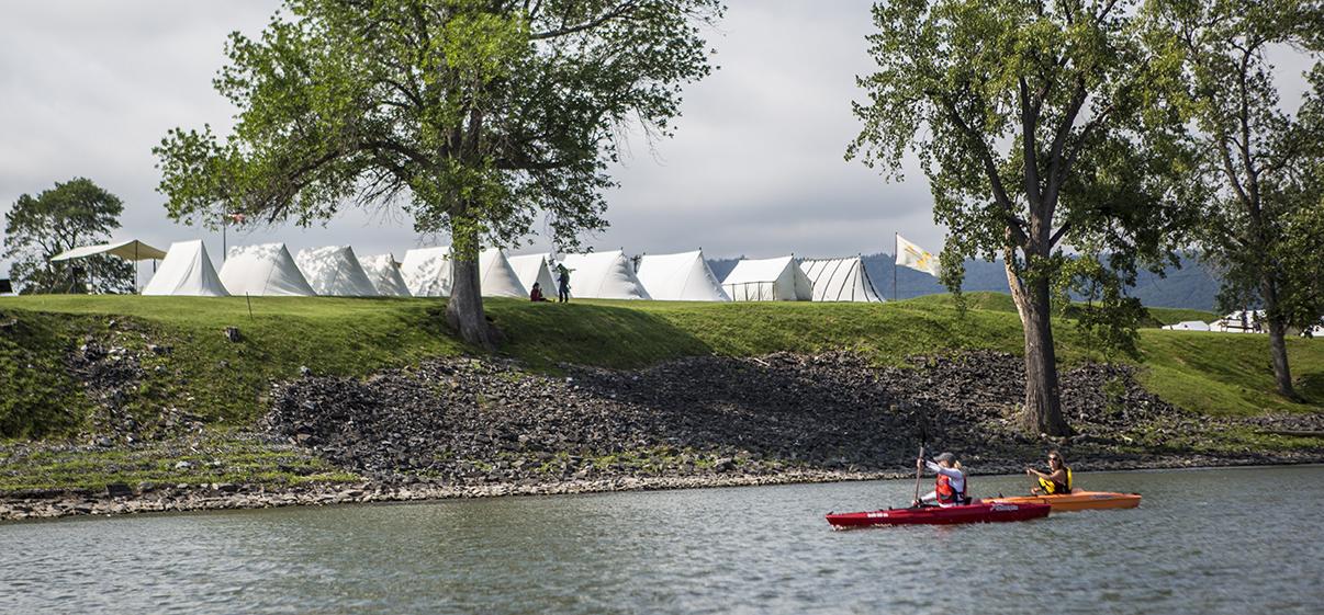 Explore the shores of Port Henry on Lake Champlain.