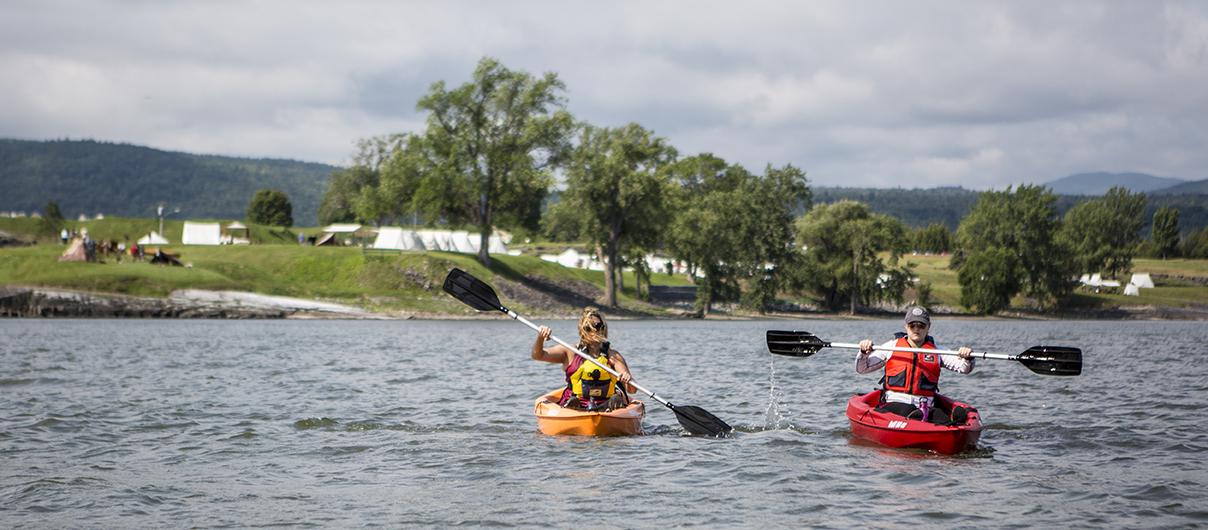 Bulwagga Bay Park is a launching point for Adirondack Coast exploration.