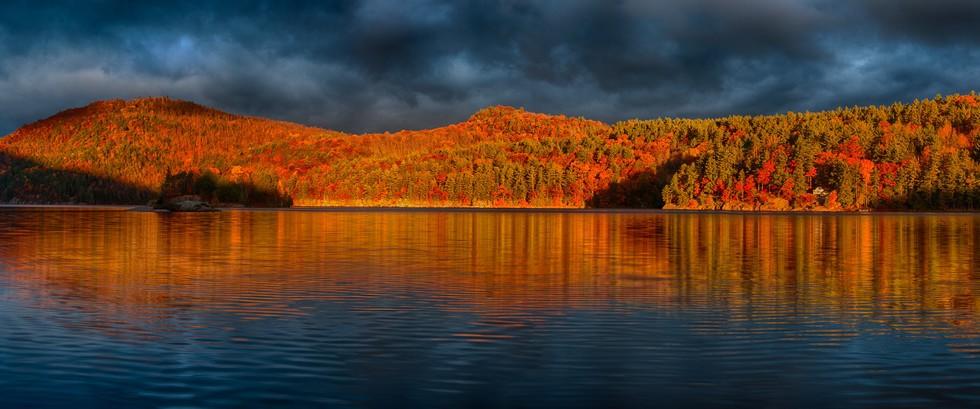 The trees are gorgeous in the fall.