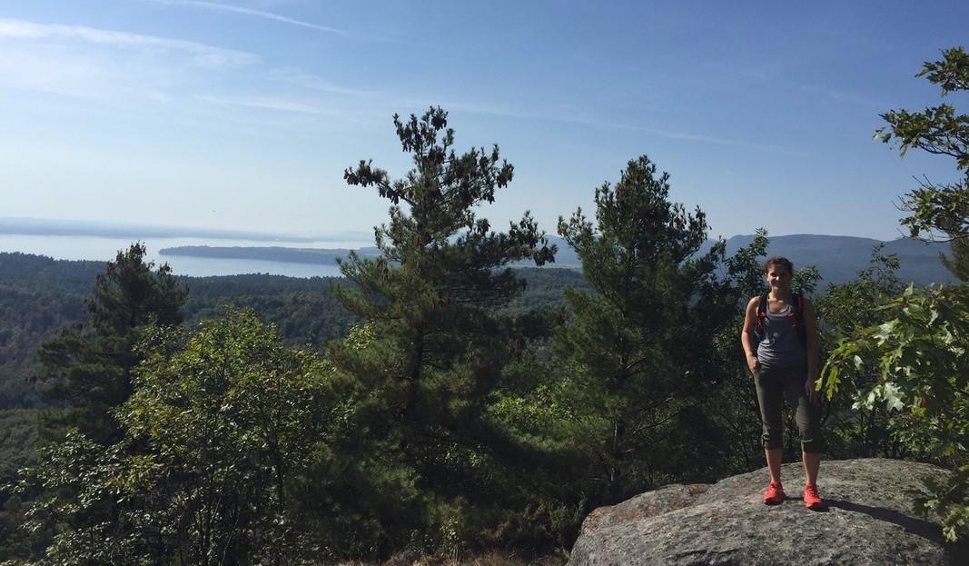 Coon Mountain is a popular climb.