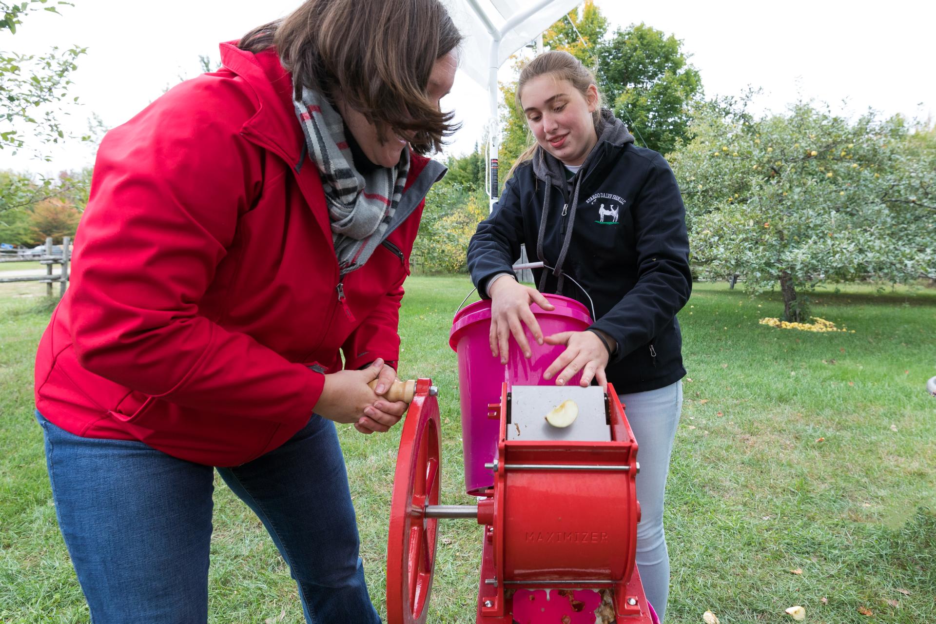At harvest time